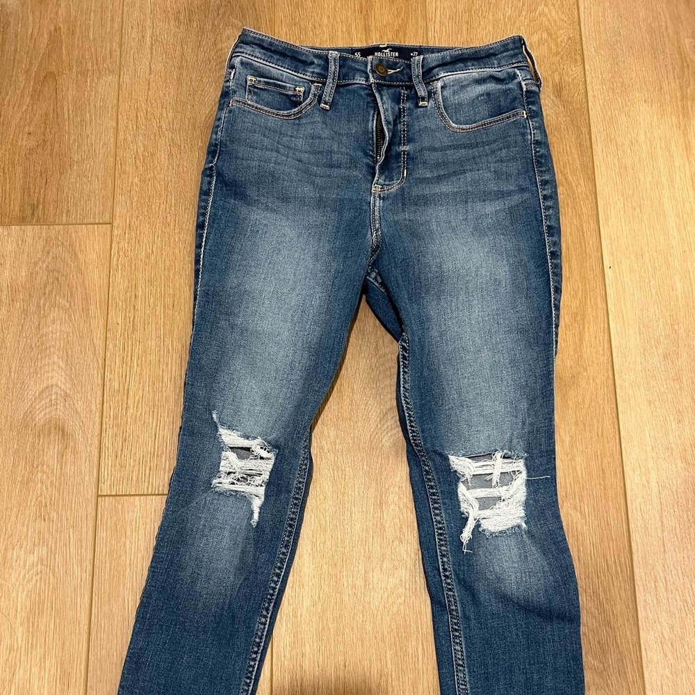 HOLLISTER Soft Stretch Ultra High-Rise Super Skinny Jeans